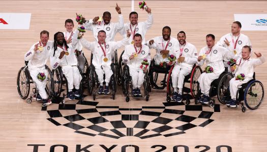 Led by Steve Serio, Team USA won its second consecutive gold medal in the Paralympics in wheelchair basketball